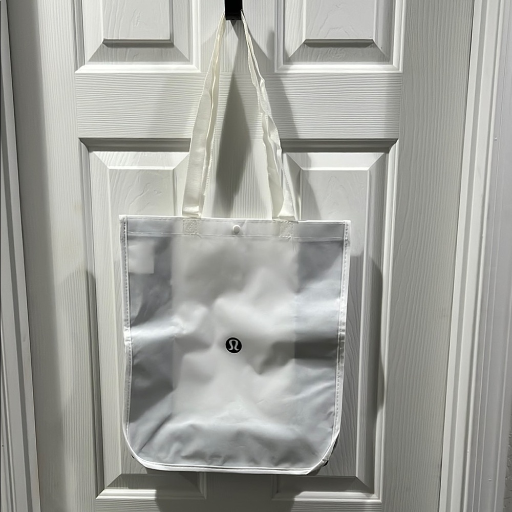 Lululemon White Tote Bag